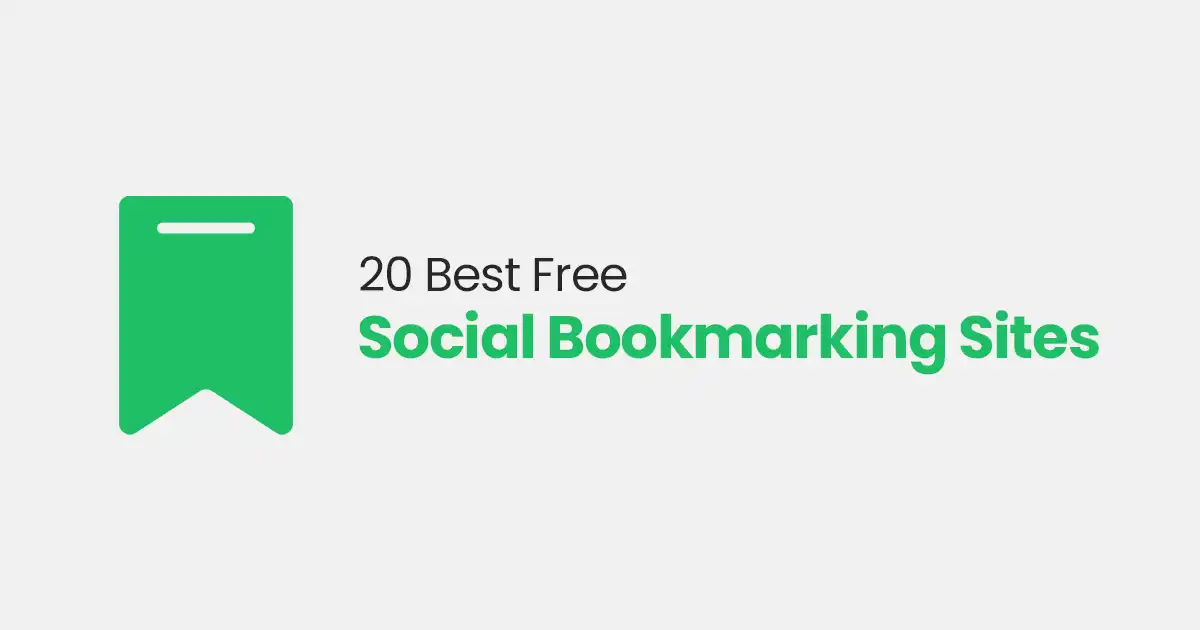 Best Free Social Bookmarking Sites List