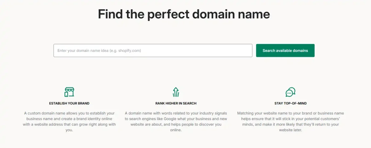 Shopify Domain